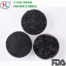 8X30 Mesh Coconut Shell Granular Activated Carbon For Water Treatment